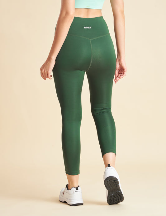 Women High waist leggings Sage Green