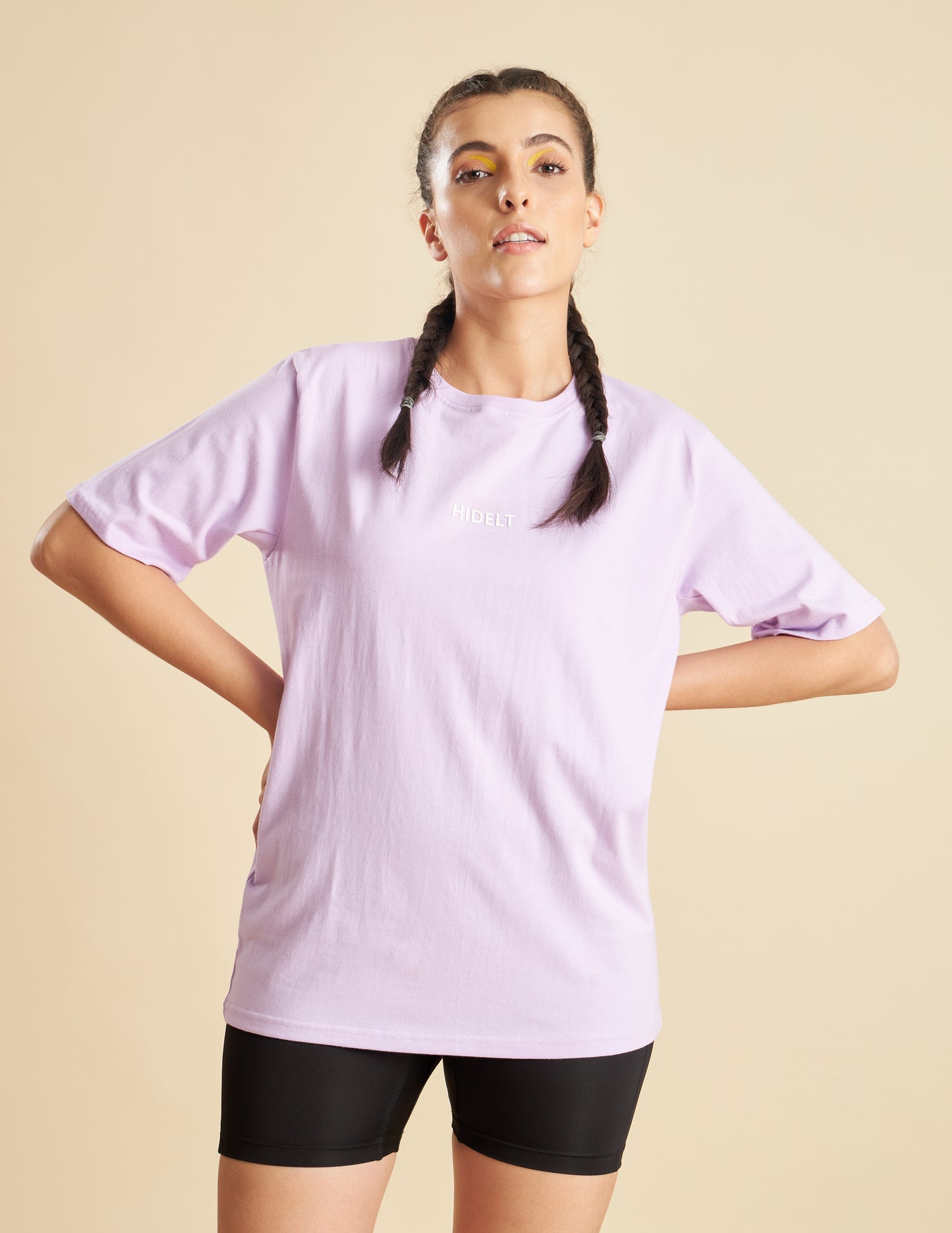Women Oversized Training T-shirt Lavender