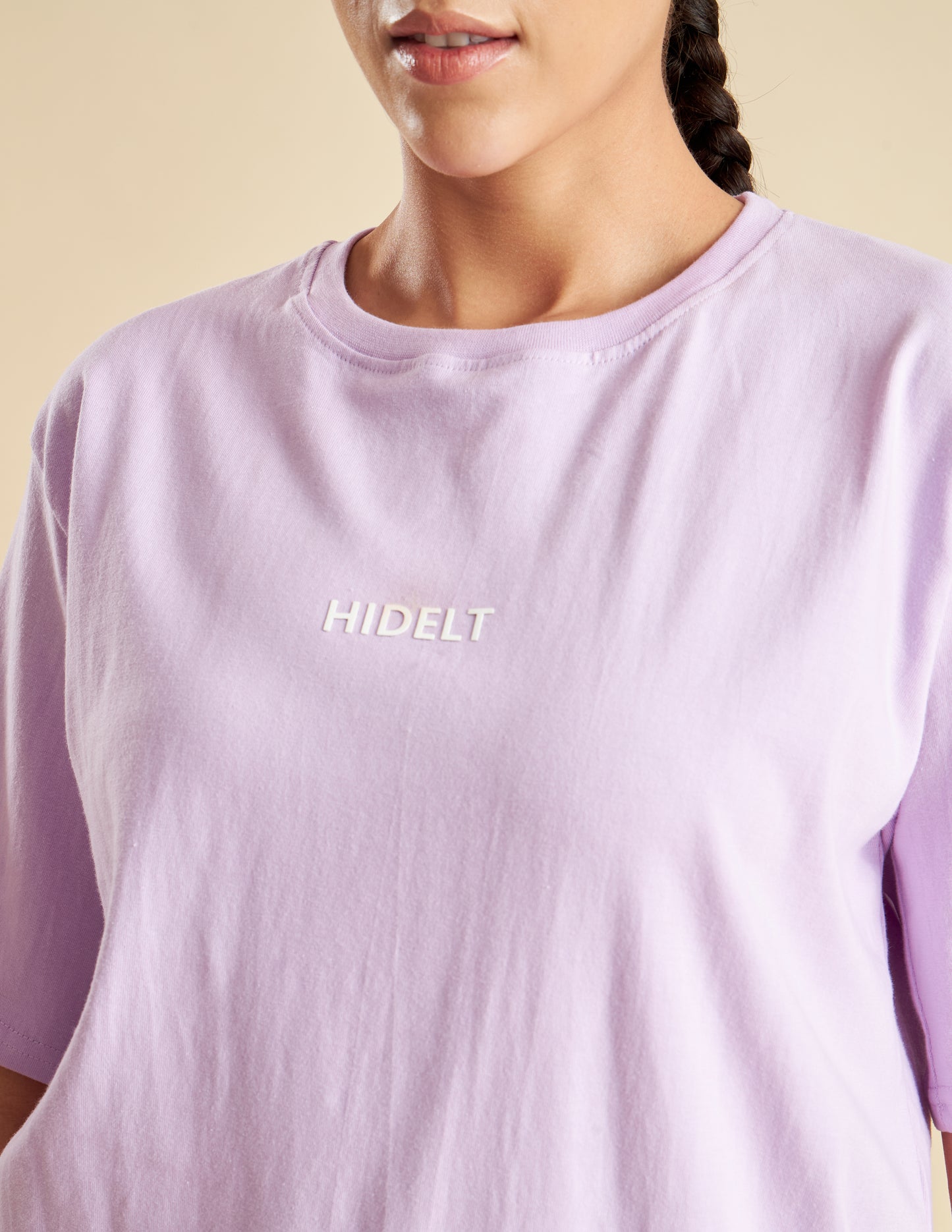 Women Oversized Training T-shirt Lavender