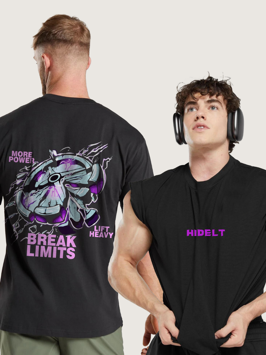 BREAK LIMITS Oversized T-shirt