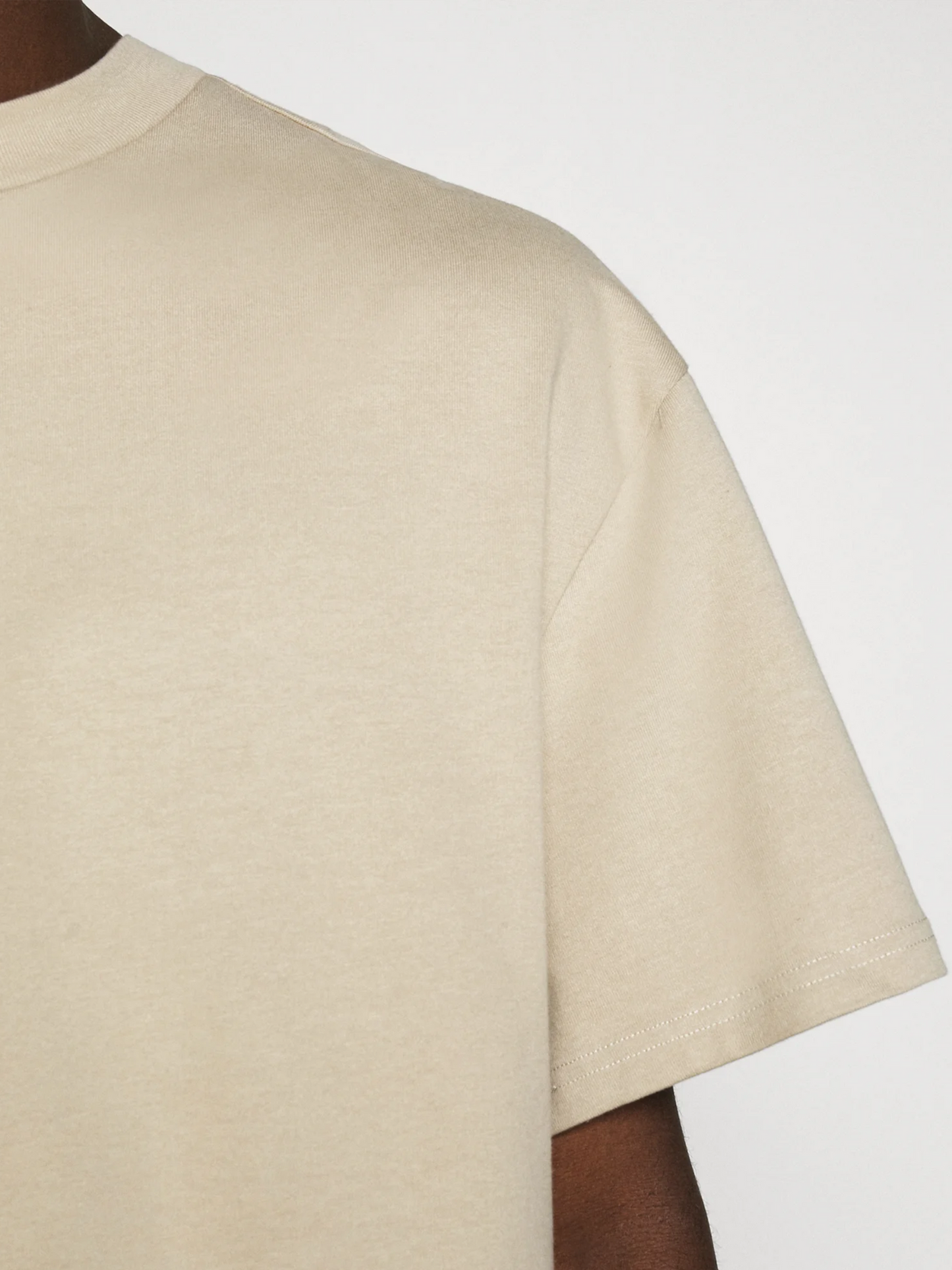 BODY ON CREATINE OVERSIZED T-SHIRT