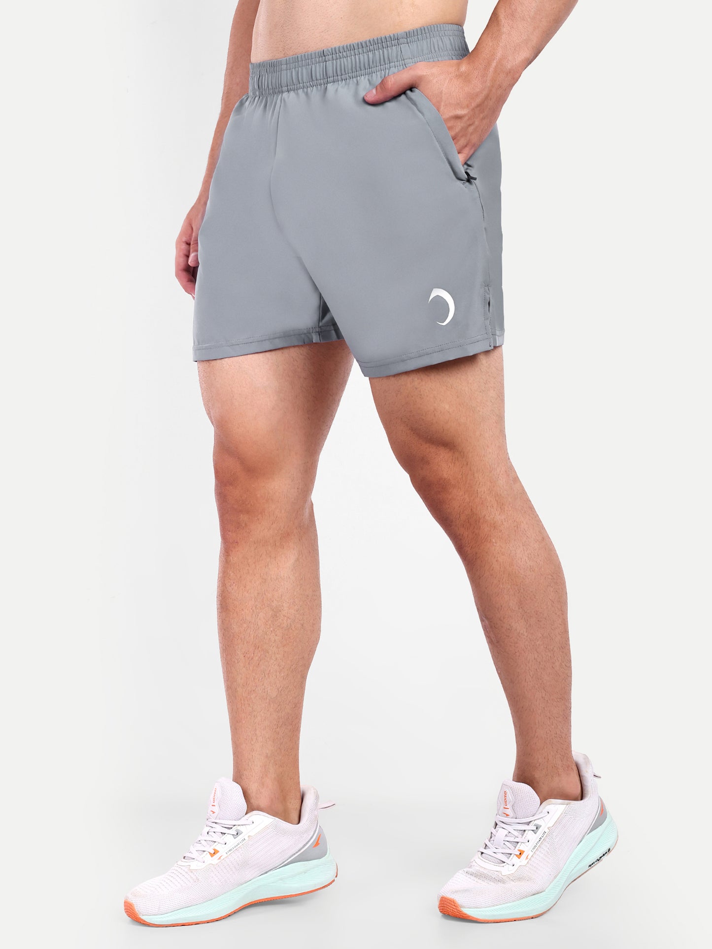 Power 5" Shorts - Charcoal Grey