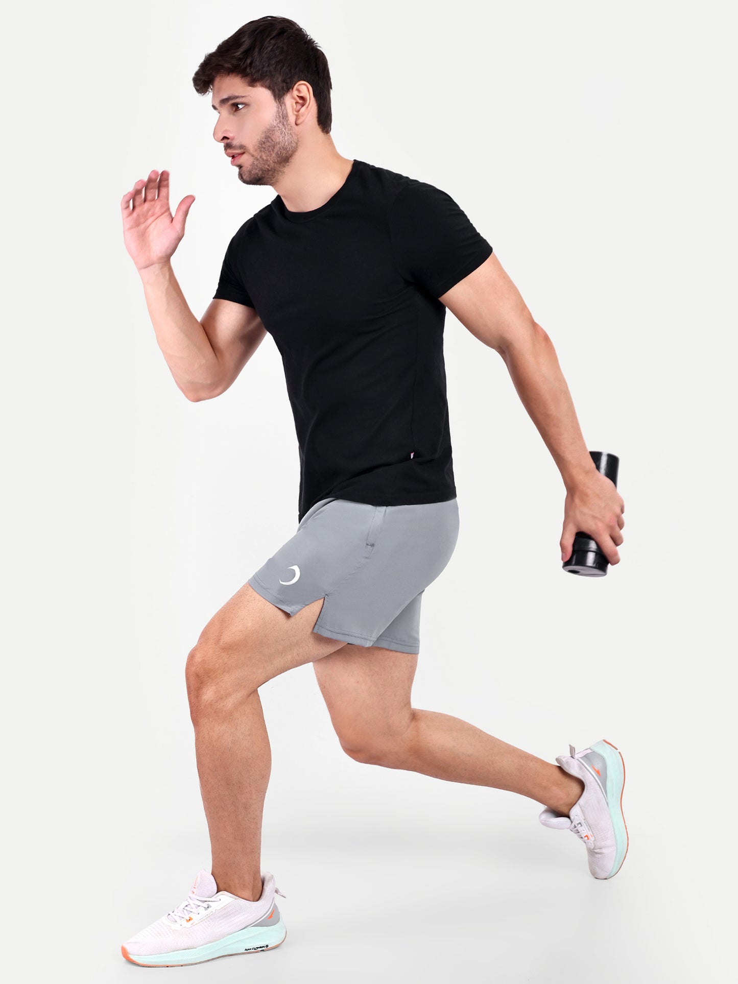 Power 5" Shorts - Charcoal Grey