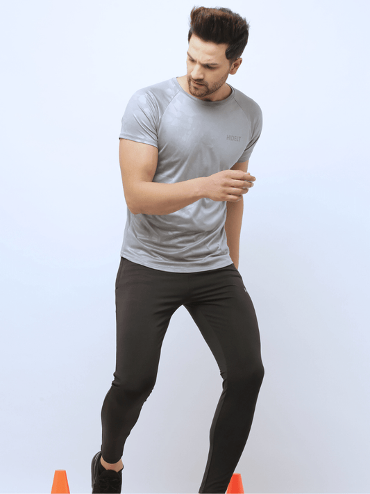 Men's Training T-shirt - Emboss Grey