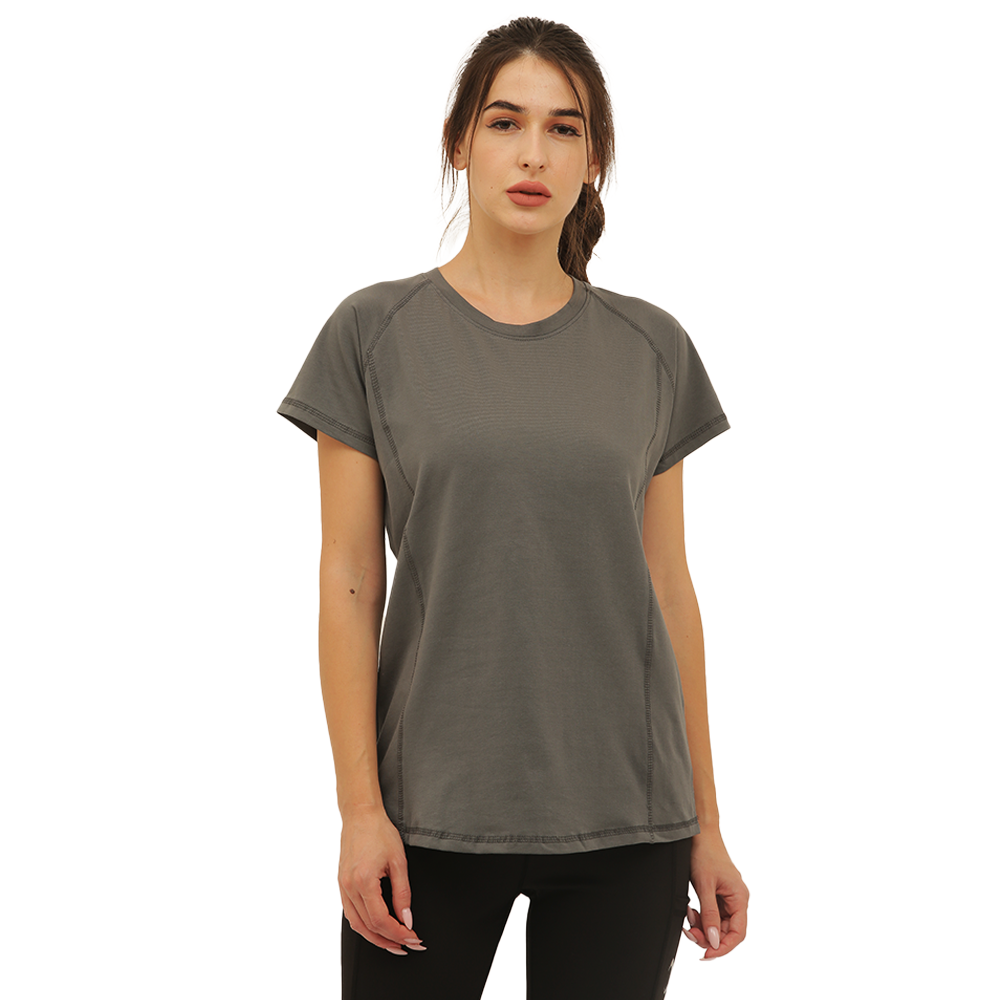 Dark Grey Raglan sleeve T-shirt