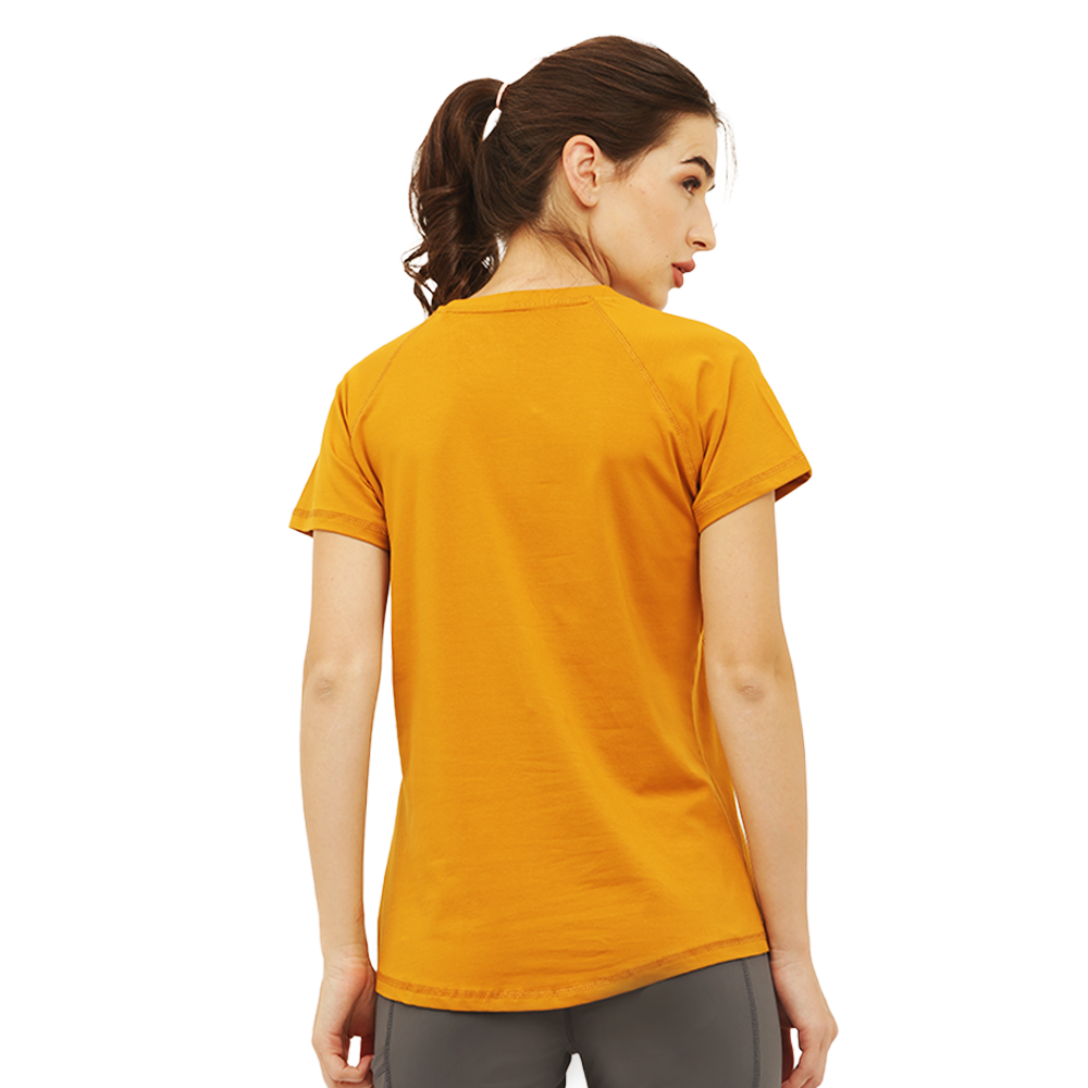 Mustard Raglan sleeve T-shirt