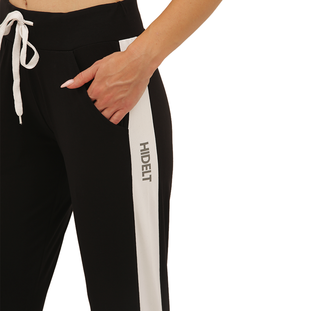 Women Casual Ankle fit Training Joggers Black