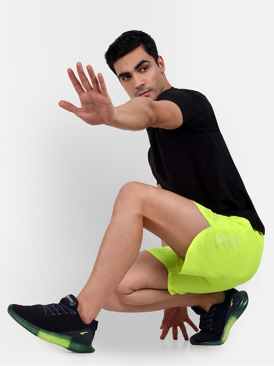 Men’s Training and Running Shorts- Neon color