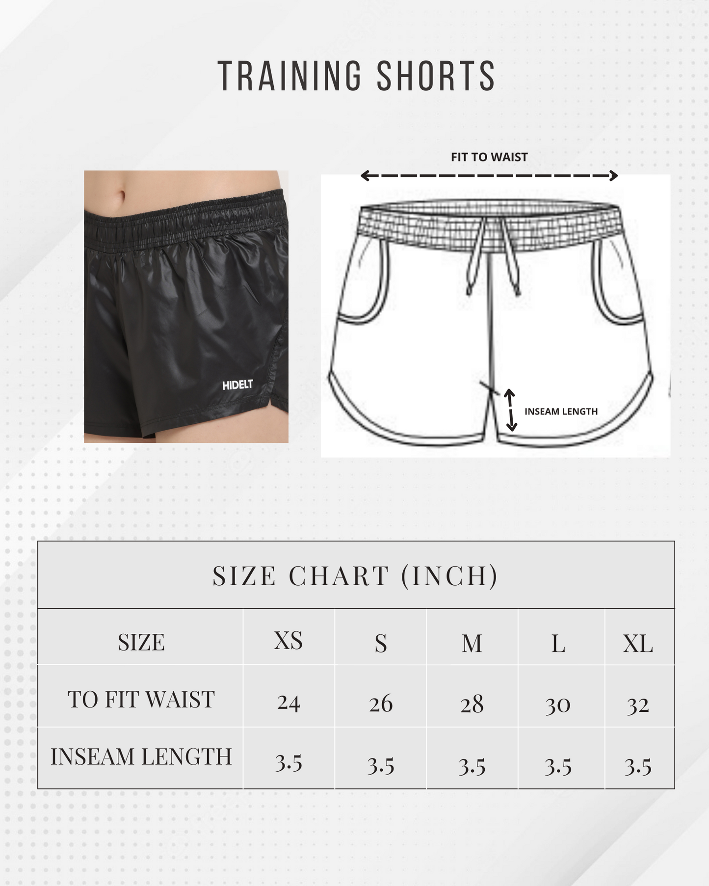 Women Black Loose fit Training and Running Shorts