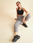 Women Grey NS Loose Fit Solid Training Woven Joggers
