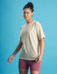 Women Oversized Training T-shirt Toasted Brown