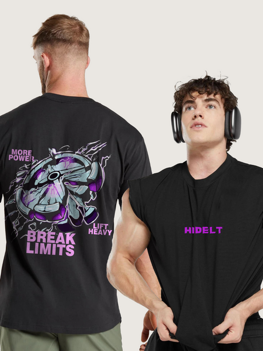 BREAK LIMITS Oversized T-shirt