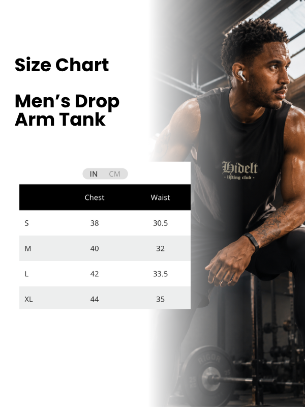 Lifting Club Drop arm Tank Black
