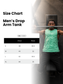 Drop arm Tank Fluo Mint