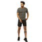 Men's Athletic Fit Gym wear T-Shirt - Color Grey
