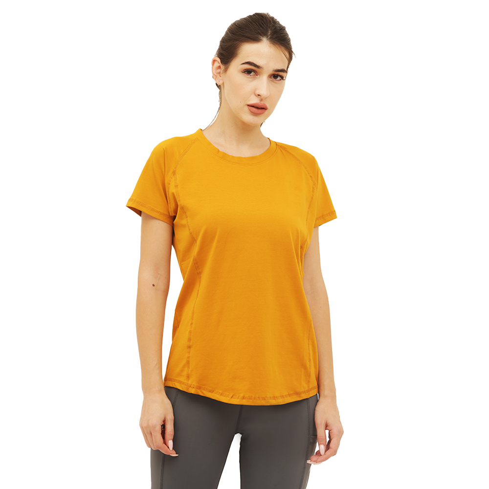 Mustard Raglan sleeve T-shirt