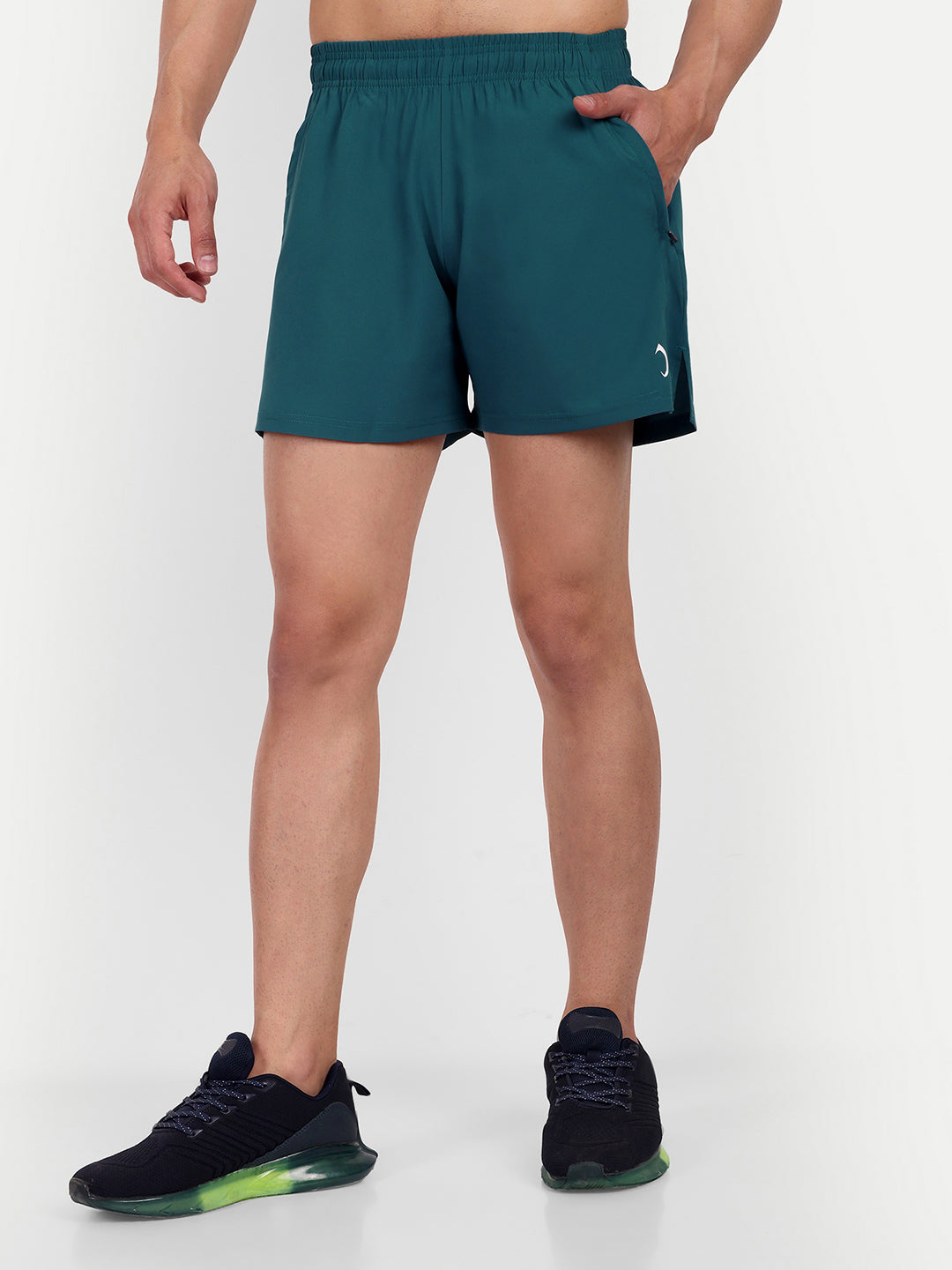 Power 5" Shorts - Aqua Green