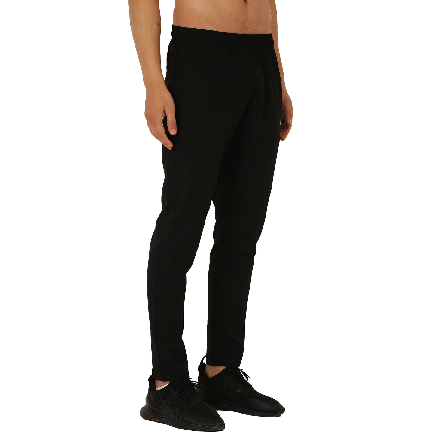 Men's Gym Wear Regular fit Track pants Black