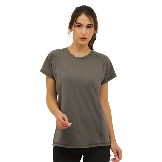 Dark Grey Raglan sleeve T-shirt