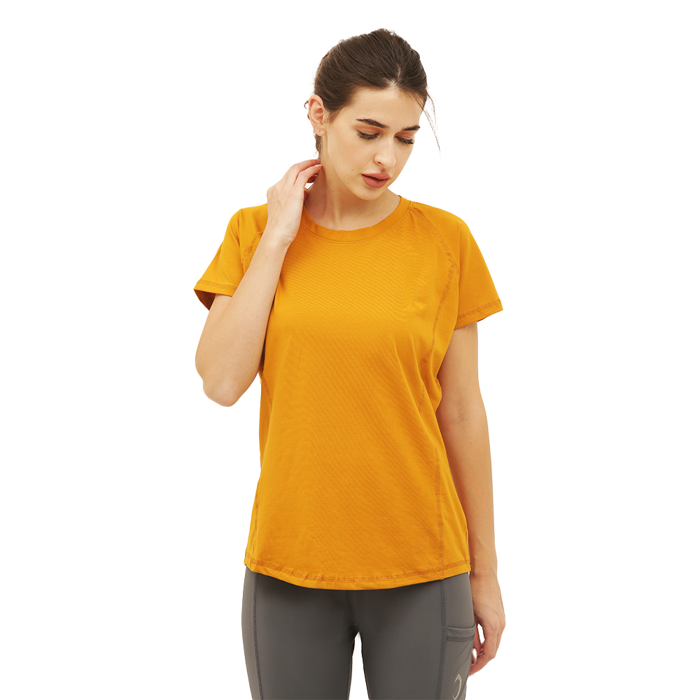 Mustard Raglan sleeve T-shirt