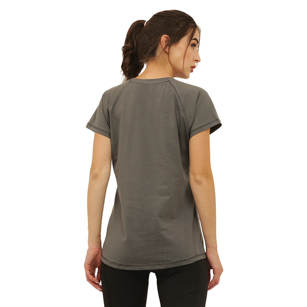 Dark Grey Raglan sleeve T-shirt