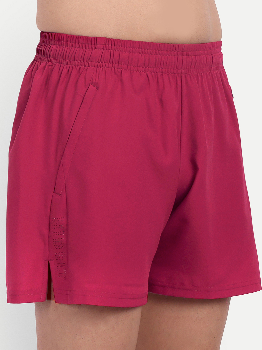 Buy Mens gym workout shorts Power 5 Shorts - Wild Pink HIDELT