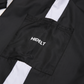 Women Black NS Loose Fit Solid Training Woven Joggers