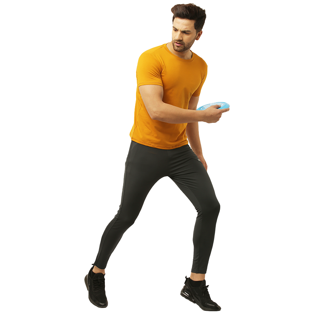 Men's Gym Wear ankle fit Track pants - Grey color